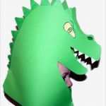 Dino Basteln Vorlage Luxus Dinohut Zum Selbstbasteln Kinderparty Lineshop