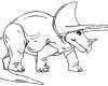 Dinosaurier Vorlagen Zum Ausschneiden Angenehm Triceratops Dinosaurier Ausmalbild & Malvorlage Tiere