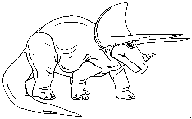 Dinosaurier Vorlagen Zum Ausschneiden Angenehm Triceratops Dinosaurier Ausmalbild & Malvorlage Tiere