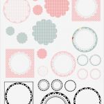 Diy Etiketten Vorlage Hübsch Free Printable Scalloped Tag Templates Muschelrand
