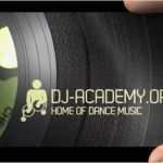 Dj Visitenkarten Vorlagen Hübsch Vinyl Card