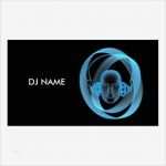 Dj Visitenkarten Vorlagen Schönste Dj Name Visitenkarten