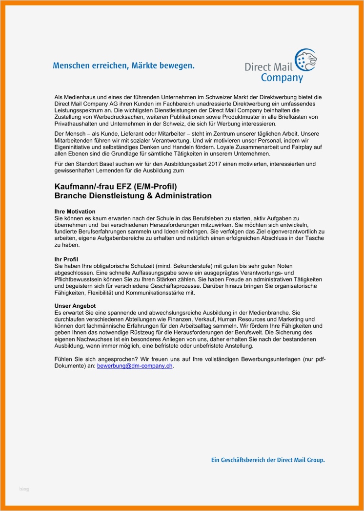 Dm Bewerbung Vorlage Best Of 15 Bewerbungsschreiben Dm