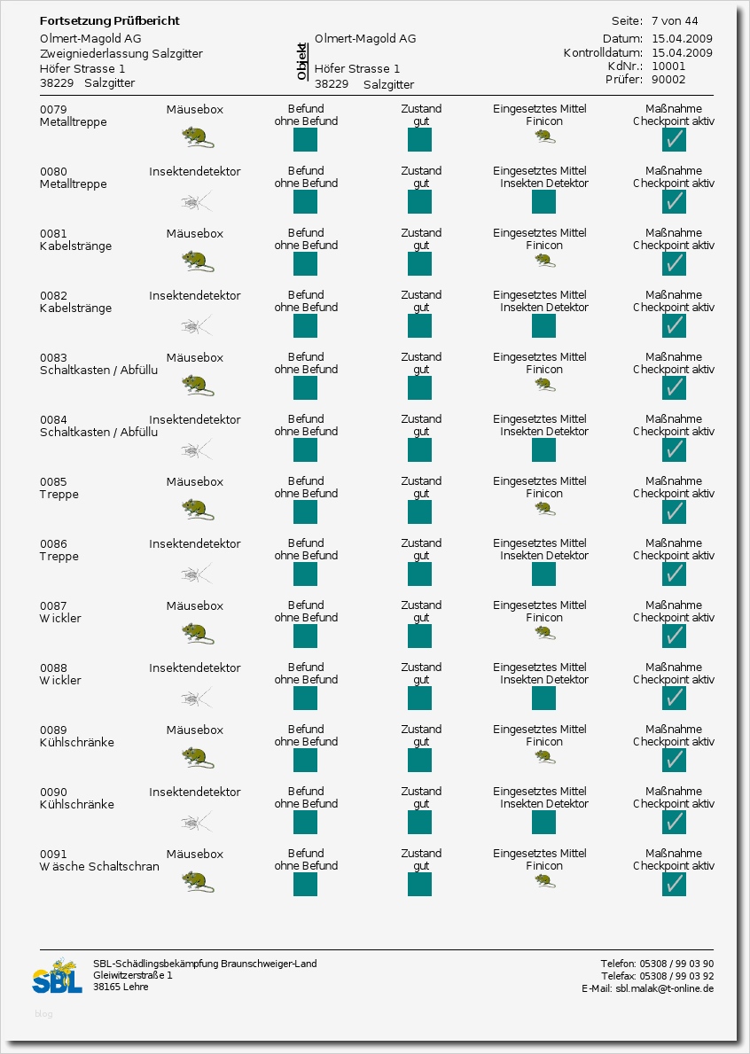 Dokumentation Schädlingsbekämpfung Vorlage Genial Charmant Schädlingsbekämpfung Vorlagen Fotos Entry Level