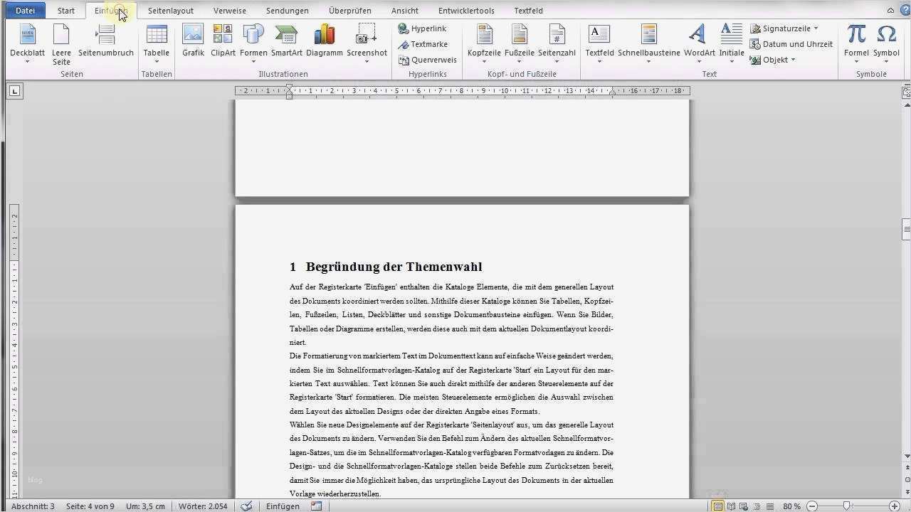 Dokumentation Word Vorlage Großartig Dokumentation In Word Erstellen 1