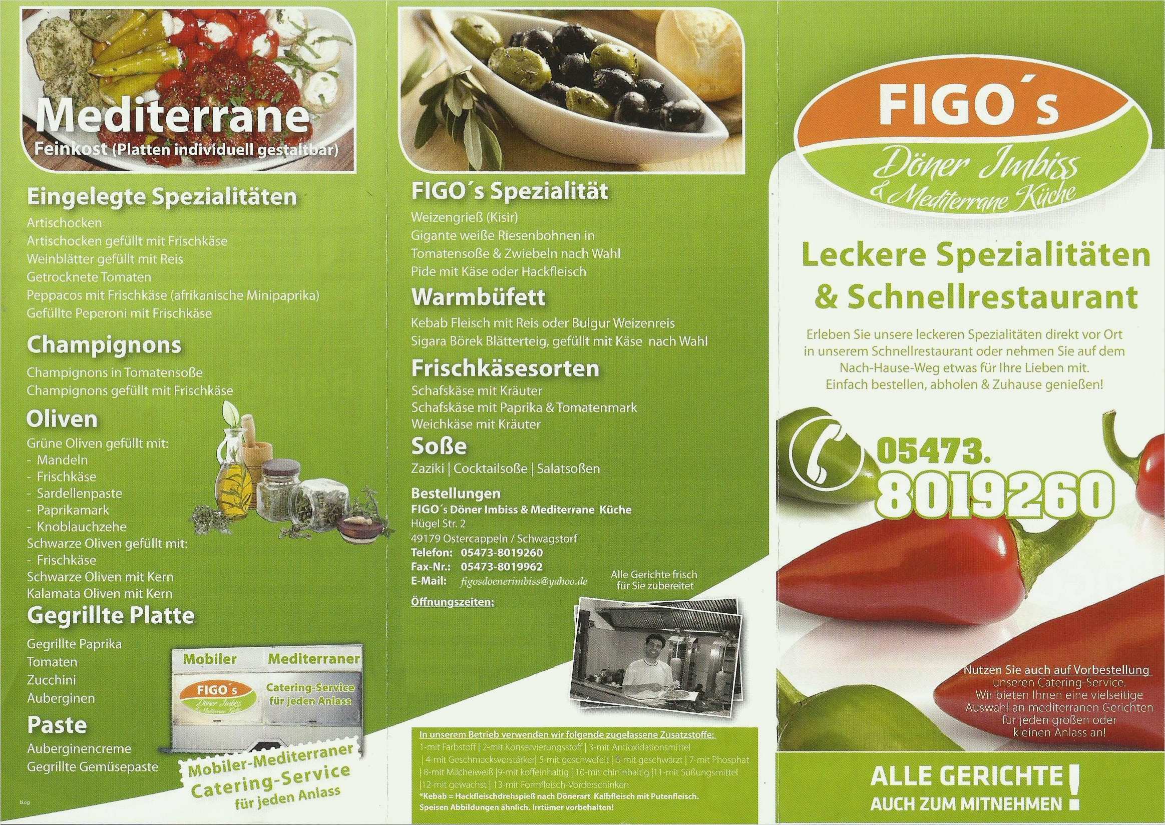 Döner Flyer Vorlage Beste Speiseangebote – Figos Döner Imbiss Und Catering Service