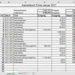 Doppelte Buchhaltung Excel Vorlage Kostenlos Schön Kassenbuch Vorlage Muster Beispiel Excel Kostenlos