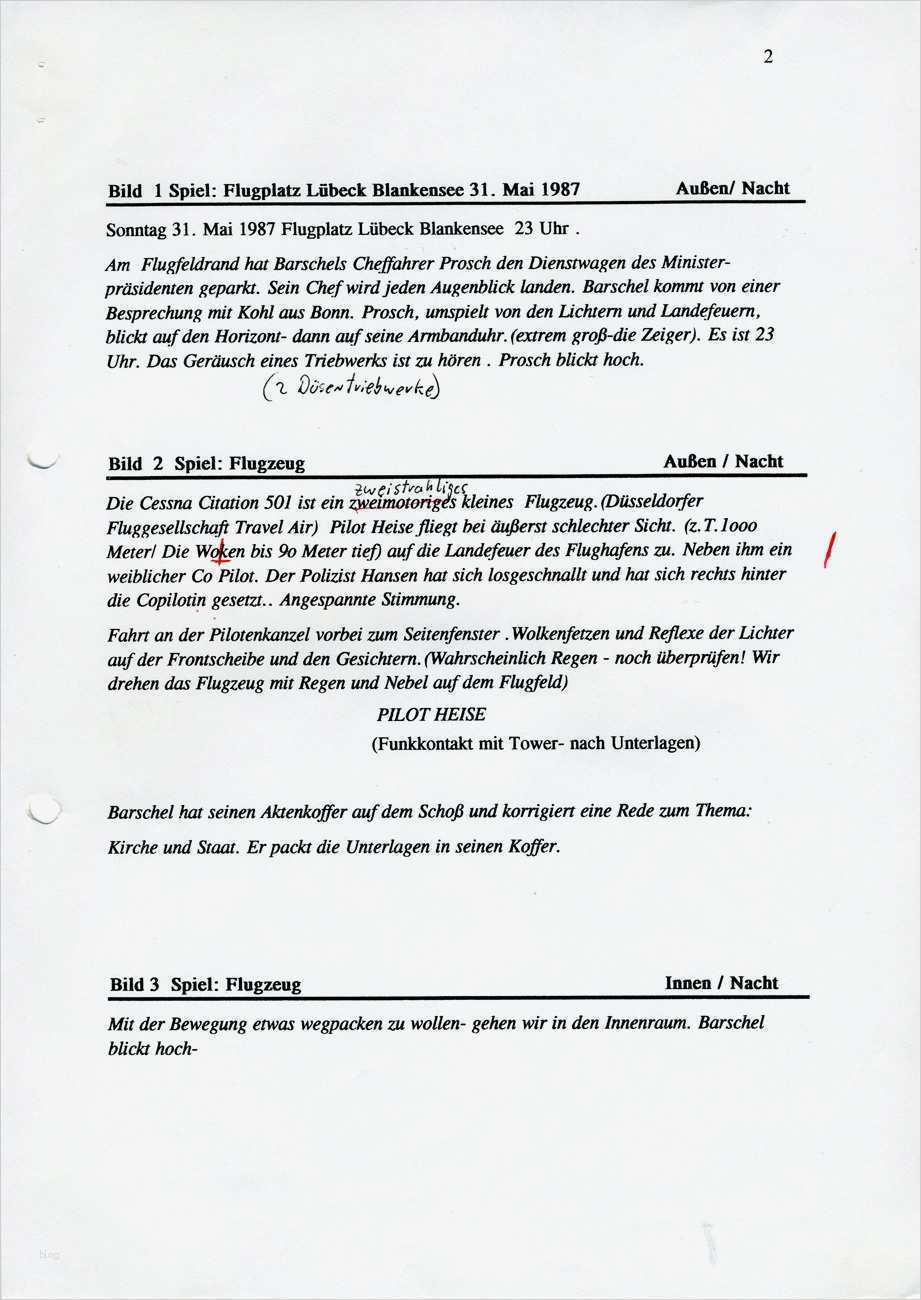 Drehbuch Vorlage Bewundernswert Deutsche Kinemathek Heinrich Breloer