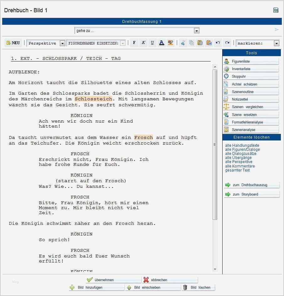 Drehbuch Vorlage Pdf Bewundernswert Story Und Drehbuch Szene Schreiben Und formatieren