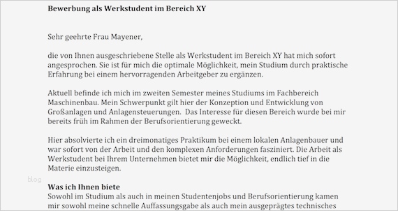 Duales Studium Maschinenbau Bewerbung Vorlagen Wunderbar Motivationsschreiben Master Muster Elektrotechnik
