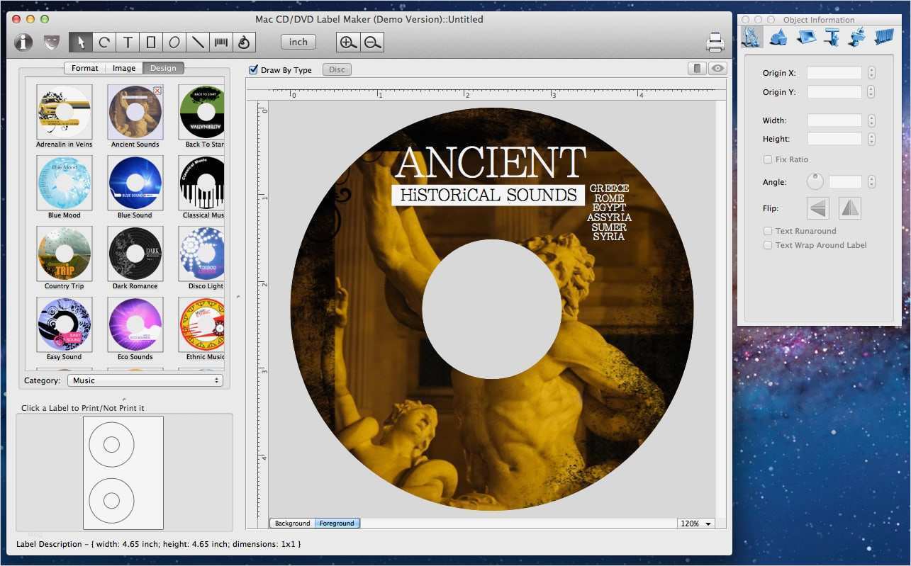 Dvd Cover Vorlage Kostenlos Neu Mac Cd Dvd Label Maker Mac Download