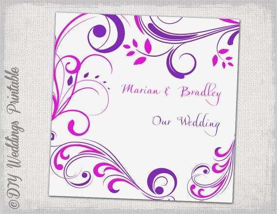 Dvd Hülle Vorlage Erstaunlich Cd Dvd Cover Vorlage Lila Und Rosa Scroll Diy