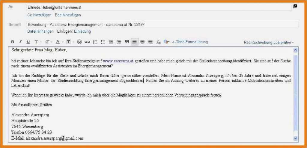 E Mail Bewerbung Praktikum Vorlage Bewundernswert 14 Bewerbung Praktikum Email