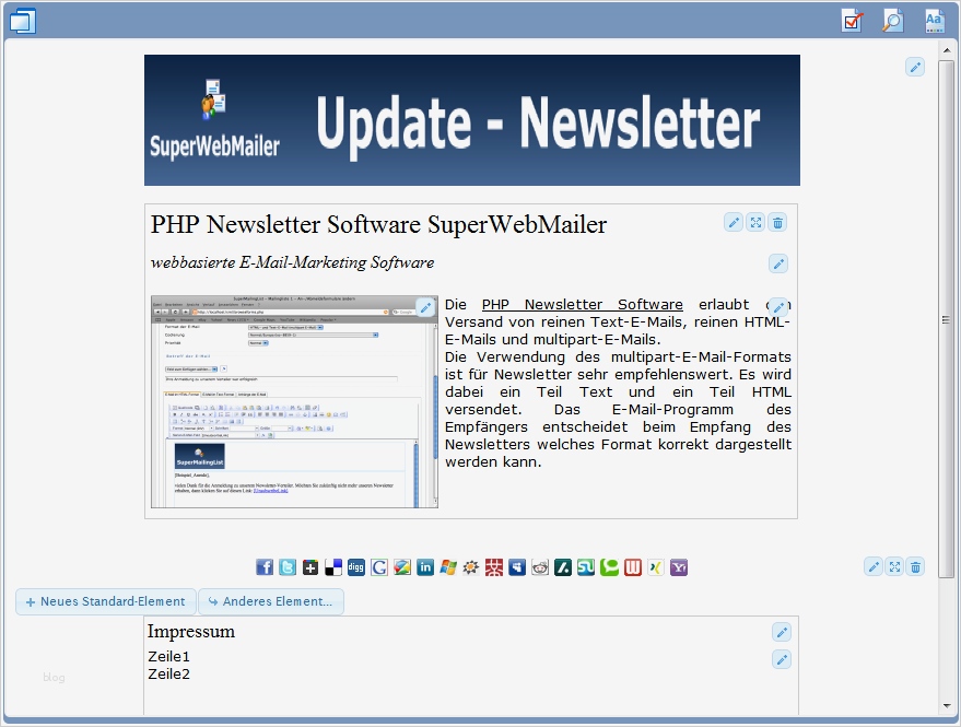 E Mail Newsletter Vorlage Neu Newsletter Erstellen Newsletter Versenden Newsletter