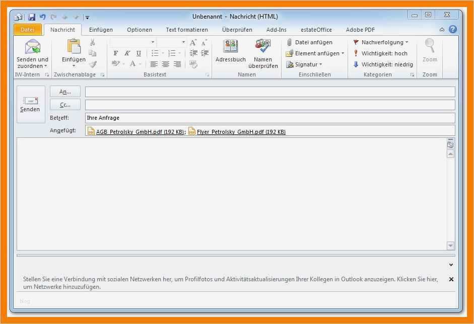 E Mail Vorlage Luxus 11 Vorlage E Mail