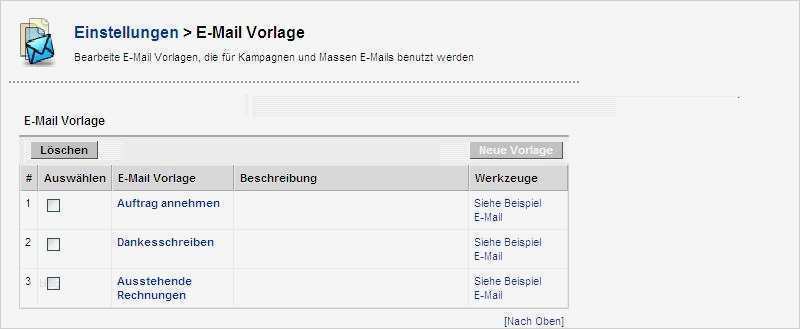 E Mail Vorlagen Geschäftlich Erstaunlich Crm Administration