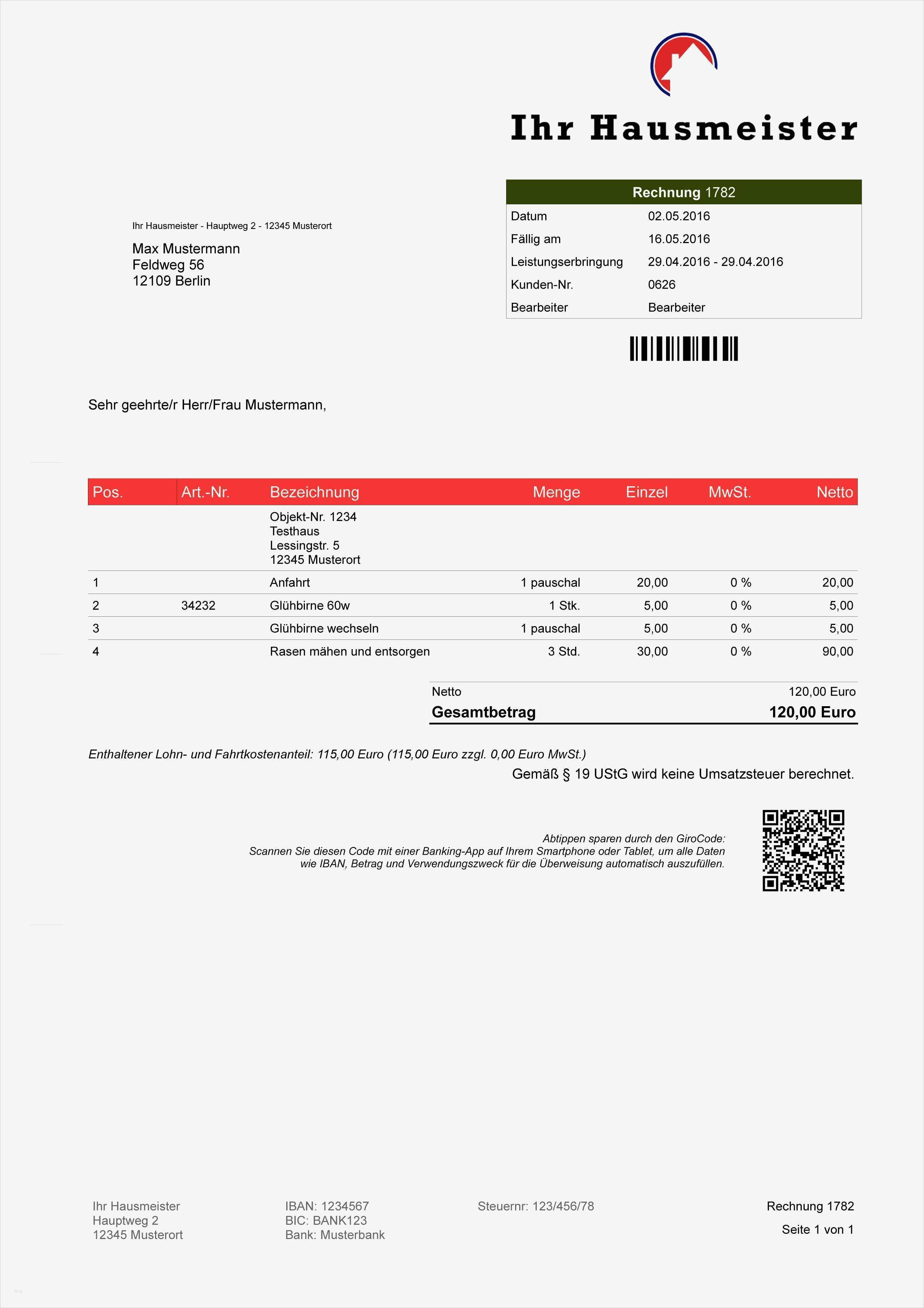 Ebay Artikelbeschreibung HTML Vorlage Großartig Hausmeister Faktura software Rechnungsprogramm Angebot