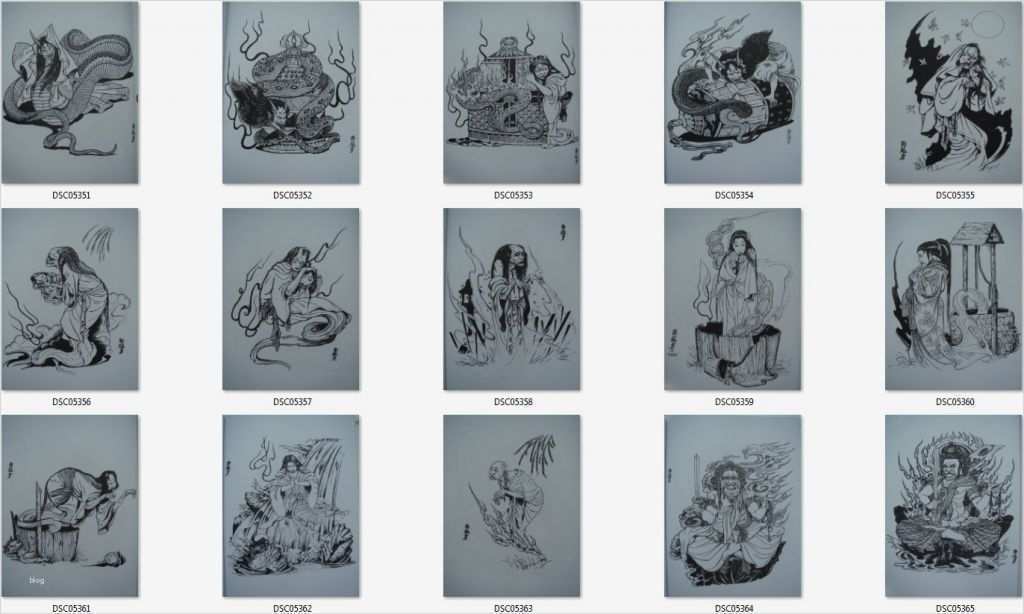 Ebay Design Vorlagen Elegant Japanische Tattoo Vorlagen Book Buch Designs Part I 100