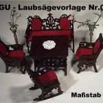 Ebay Gespeicherte Vorlagen Cool Regu Laubsägevorlagen Nr 024 "puppenmöbel Set 01" 16