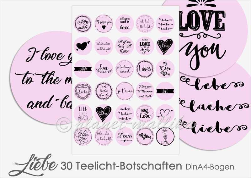 Ebay Nachricht An Den Käufer Vorlage Neu Digitale Downloads Teelicht Botschaften Liebe ♥ Love