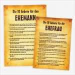 Ehe Notfallkoffer Vorlage Elegant Poster Urkunde 10 Gebote Der Ehe