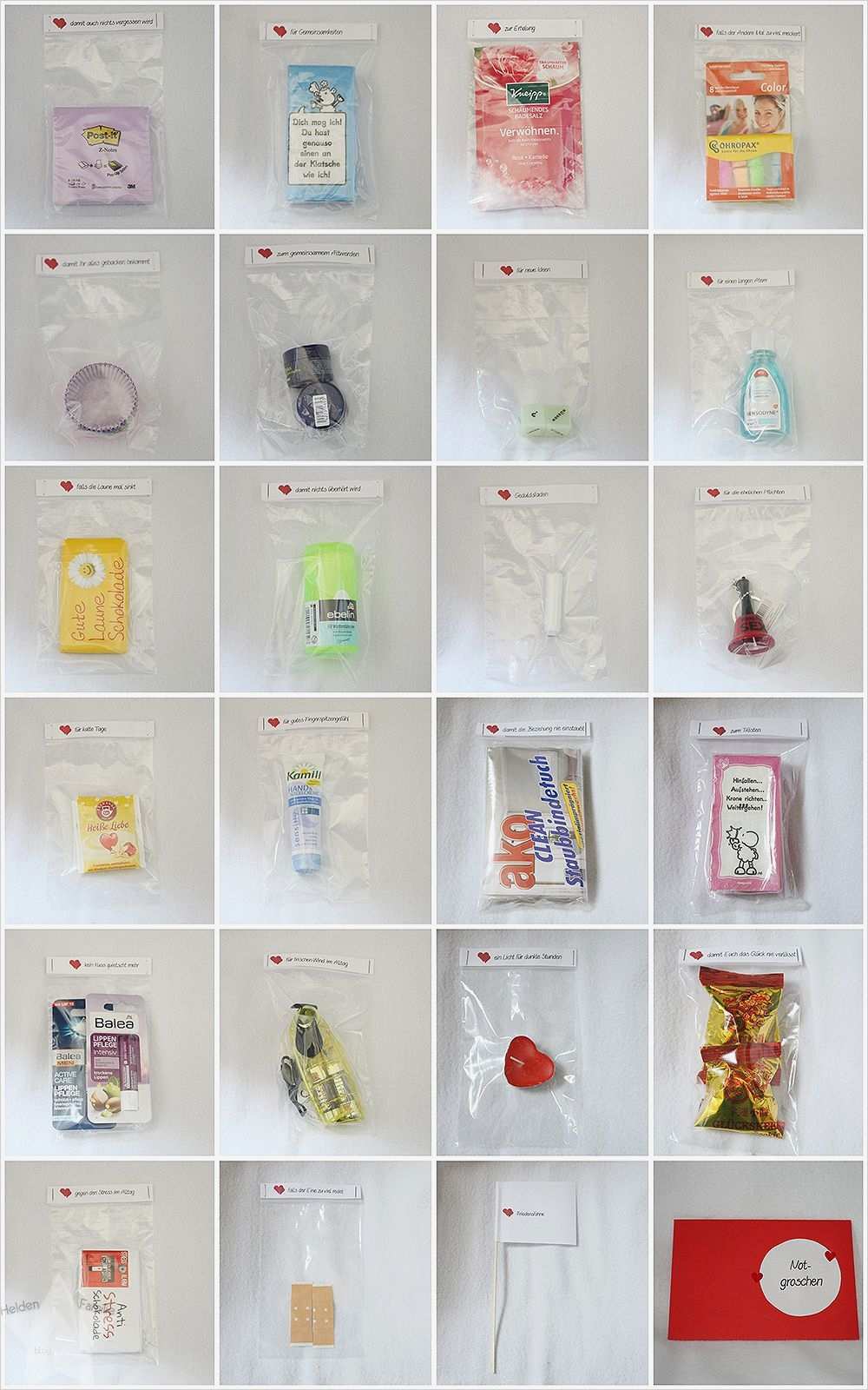 DIY Geschenk zur Hochzeit Ehe Notfall Koffer schnell