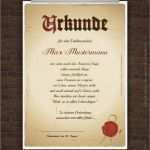 Ehrenurkunde Vorlage Kostenlos Schön Drucke Selbst Kostenlose Urkunden Für Alle Gelegenheiten