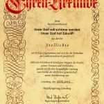 Ehrenurkunde Vorlage Kostenlos Wunderbar Ehrenurkunde Bezirkswettbewerb