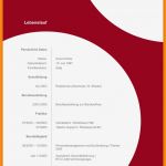 Einfacher Lebenslauf Vorlage Word Wunderbar 9 Designvorlagen Word