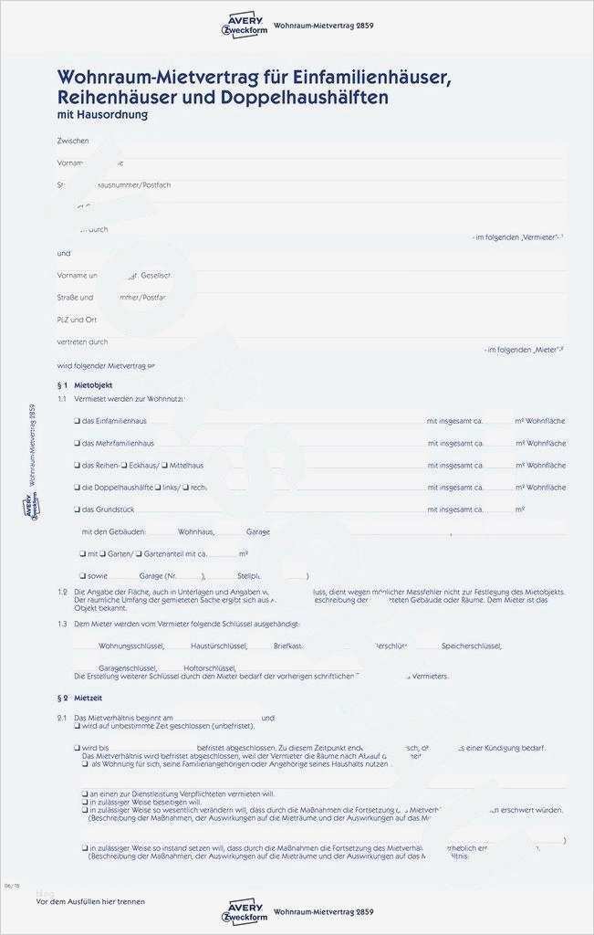 Einfacher Mietvertrag Vorlage Best Of Ausgezeichnet Einfacher Mietvertrag Kostenlos