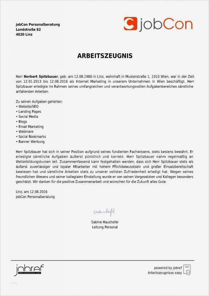 Einfaches Arbeitszeugnis Vorlage Word Bewundernswert 55 Angenehm Einfaches Arbeitszeugnis Vorlage Abbildung