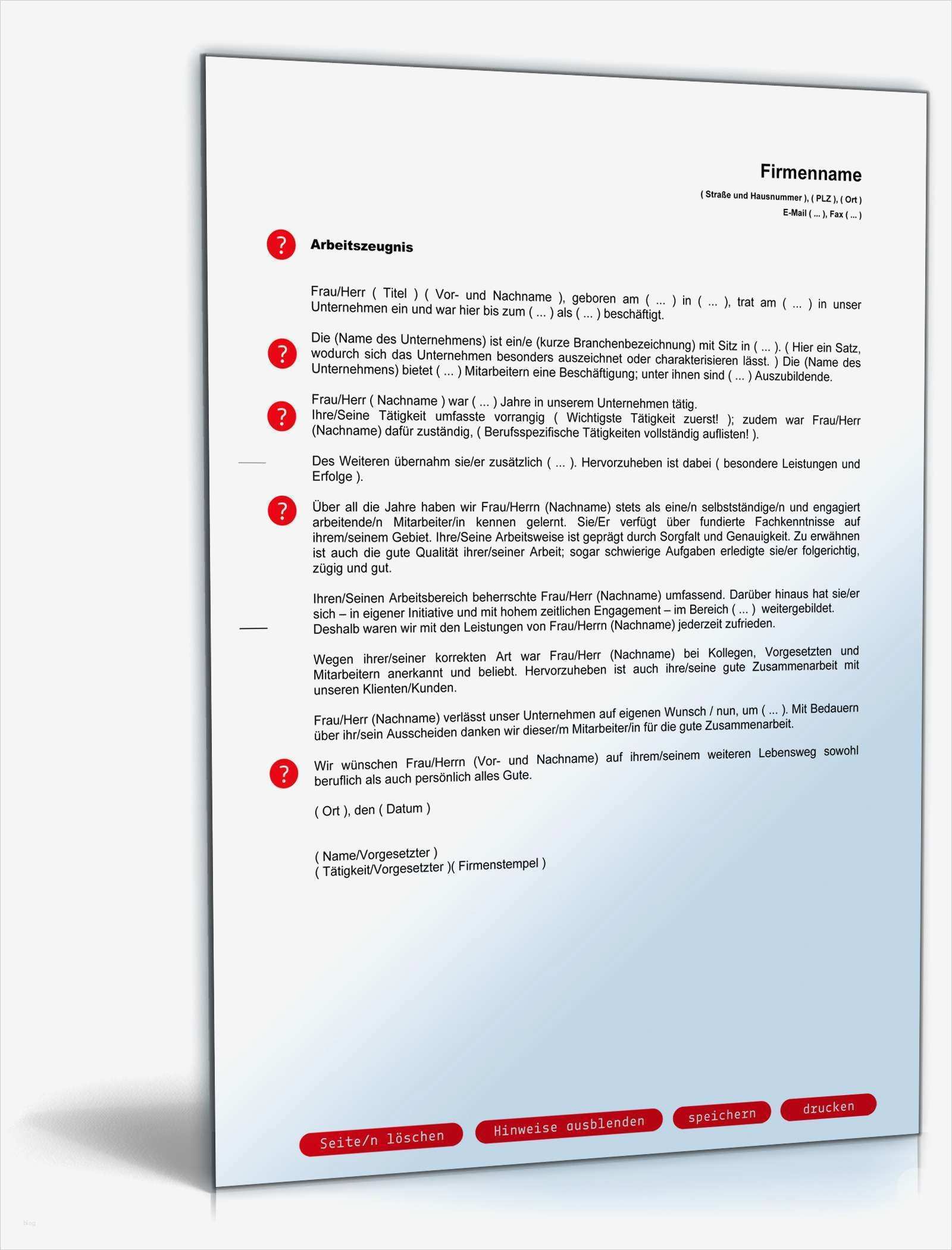 Einfaches Arbeitszeugnis Vorlage Word Großartig Arbeitszeugnis Befriedigend Note Drei Muster Zum Download