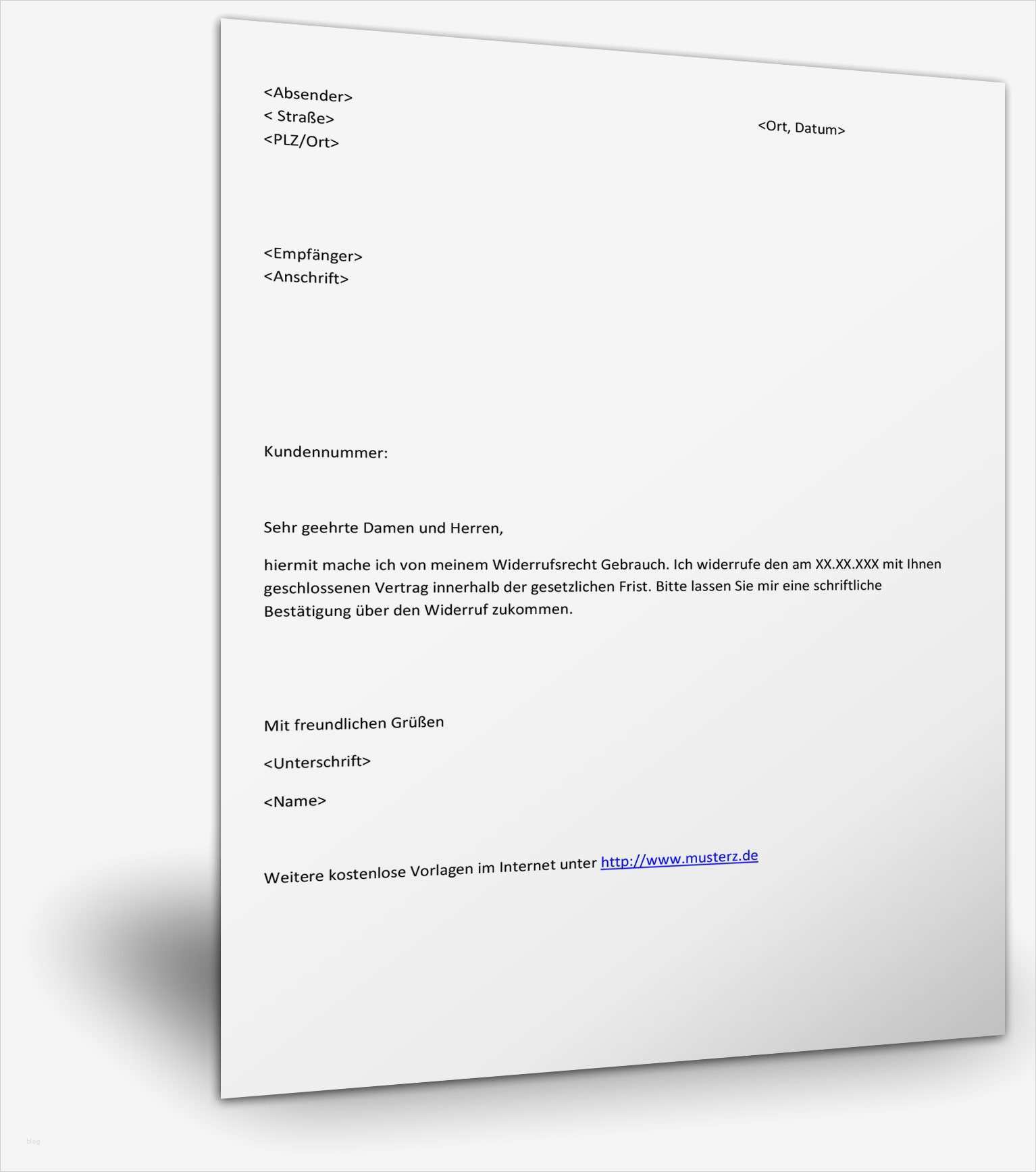 Einfaches Arbeitszeugnis Vorlage Word Hübsch Widerruf Vertrag Muster Kostenloses Word Dokument