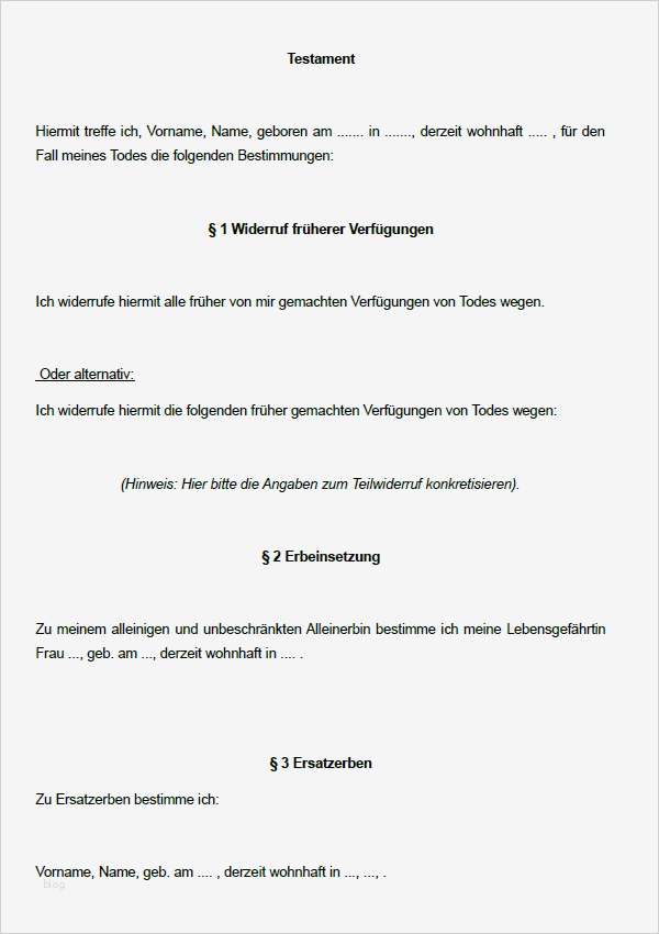 Einfaches Testament Vorlage Beste 16 Testamente Im Sparpaket sofort Zum Download