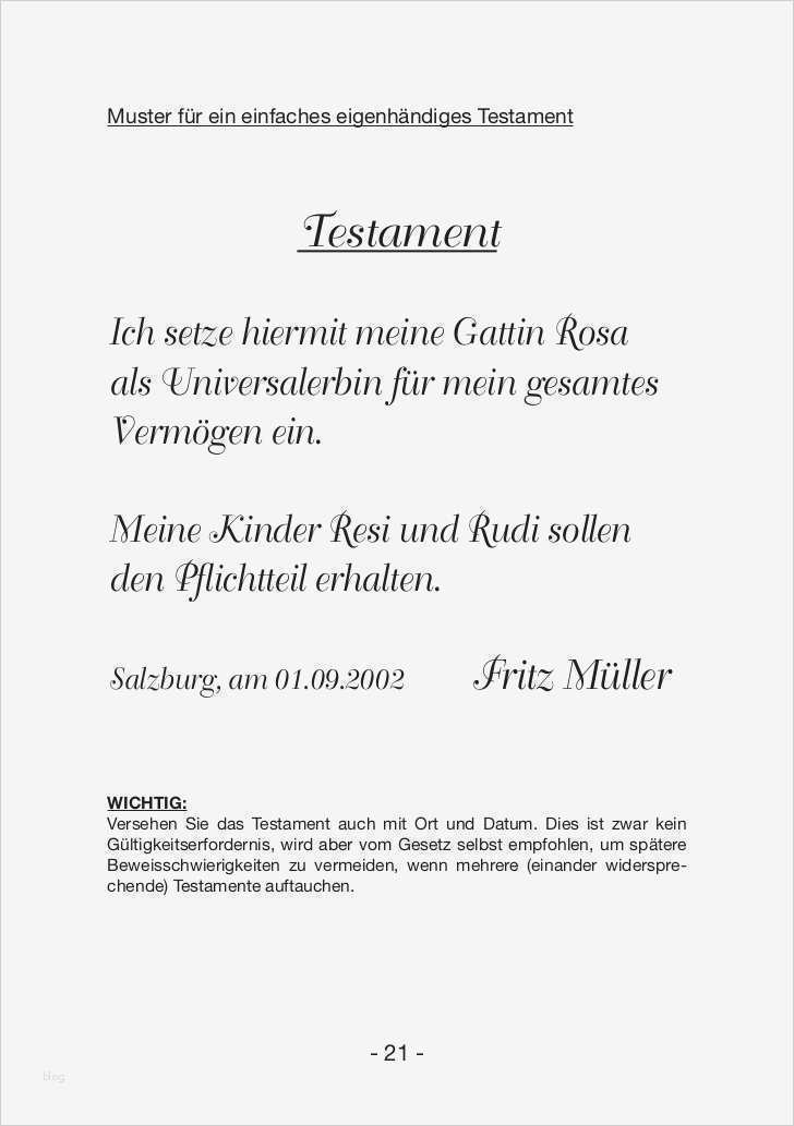 Einfaches Testament Vorlage Cool Handbuch Erbrecht C Erste Bank Und Sparkassen
