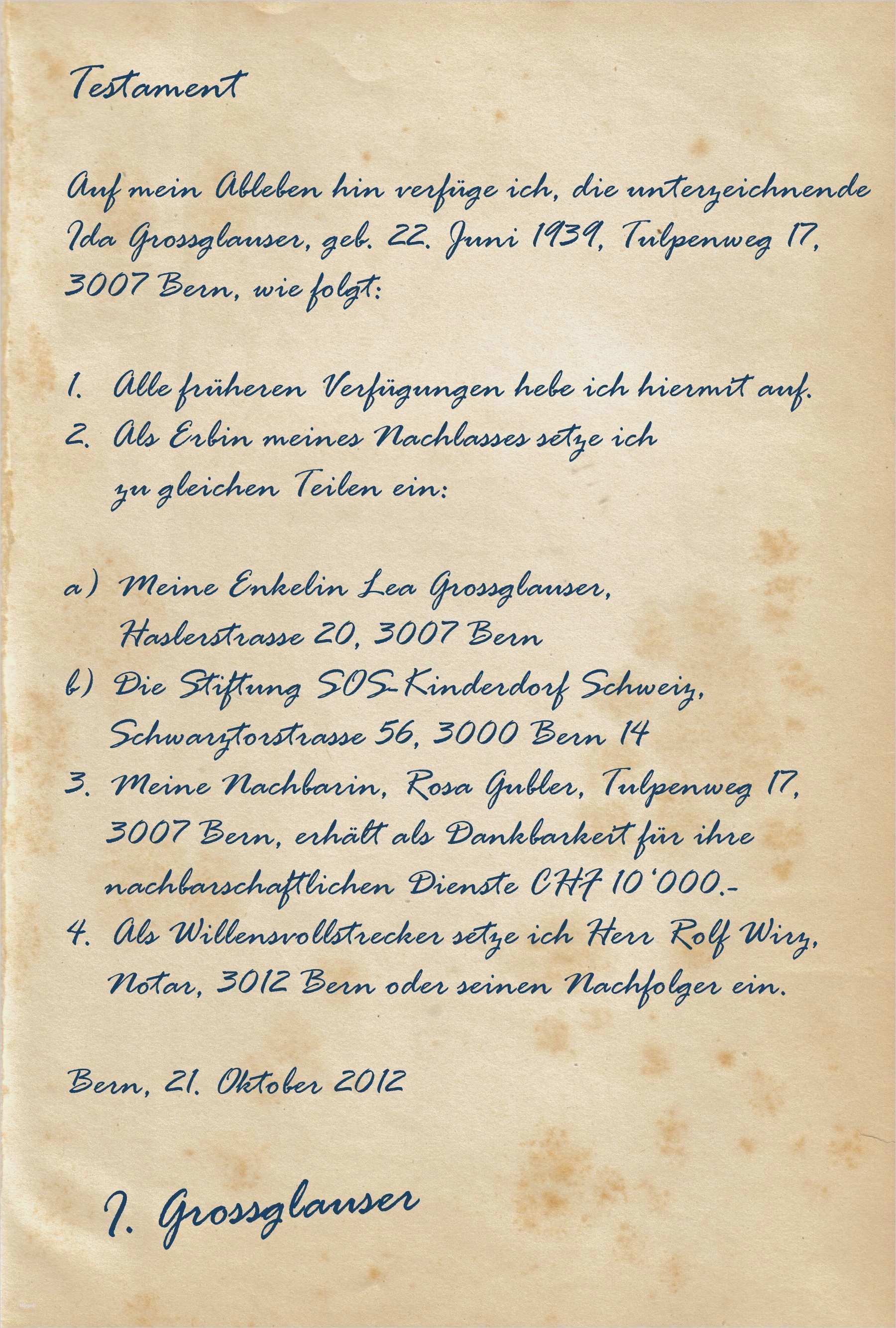 Einfaches Testament Vorlage Einzigartig Wunderbar Testamentsvorlage Bilder Entry Level Resume