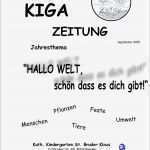 Eingewöhnung Abschlussgespräch Vorlage Erstaunlich Vorwort Kiga St Bruder Klaus Waldperlach