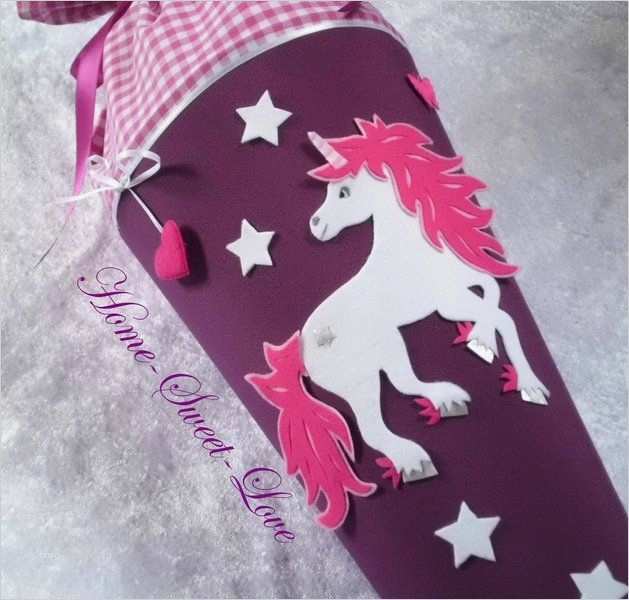 Einhorn Vorlage Zum Basteln Best Of 1000 Ideen Zu Schultüte Einhorn Auf Pinterest