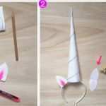 Einhorn Vorlage Zum Basteln Cool Diy Einhorn Kostüm Einfach Selber Machen