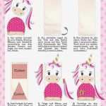 Einhorn Vorlage Zum Basteln Einzigartig Diy Einhorn Adventskalender Zum Selber Basteln