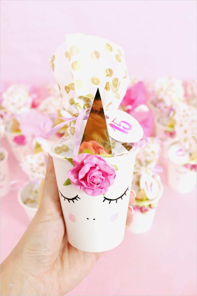 Einhorn Vorlage Zum Basteln Elegant Einhorn Diy Adventskalender Basteln – Anleitung Zum