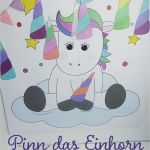 Einhorn Vorlage Zum Basteln Elegant Märchenhafte Einhorn Einladung Zum Ausdrucken Balloonasblog