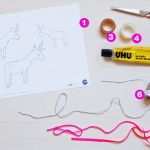 Einhorn Vorlage Zum Basteln Fabelhaft Diy Einhorn Basteln Mit MÄhne & Schweif