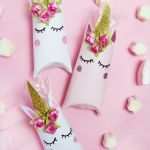 Einhorn Vorlage Zum Basteln Genial Einhorn Schachtel Aus Klopapierrollen Falten – Diy