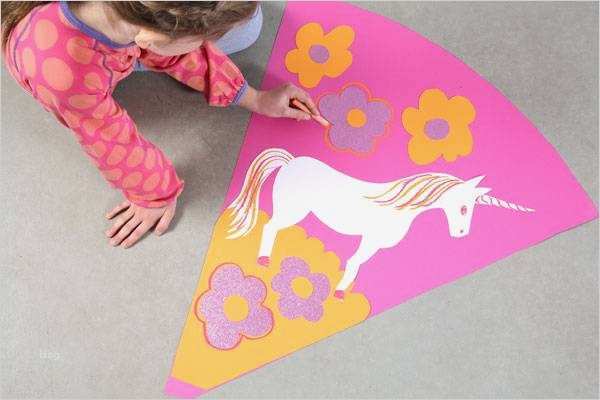 Einhorn Vorlage Zum Basteln Inspiration Basteln Mit Kindern Kostenlose Bastelvorlage Schultüten