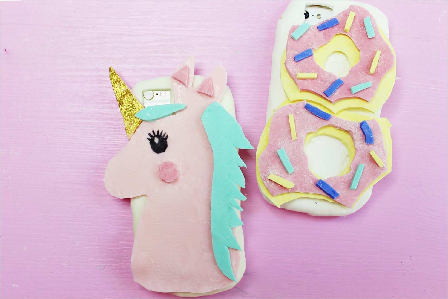 Einhorn Vorlage Zum Basteln Süß Diy Handyhüllen Aus Silikon Selber Machen Einhorn & Donut