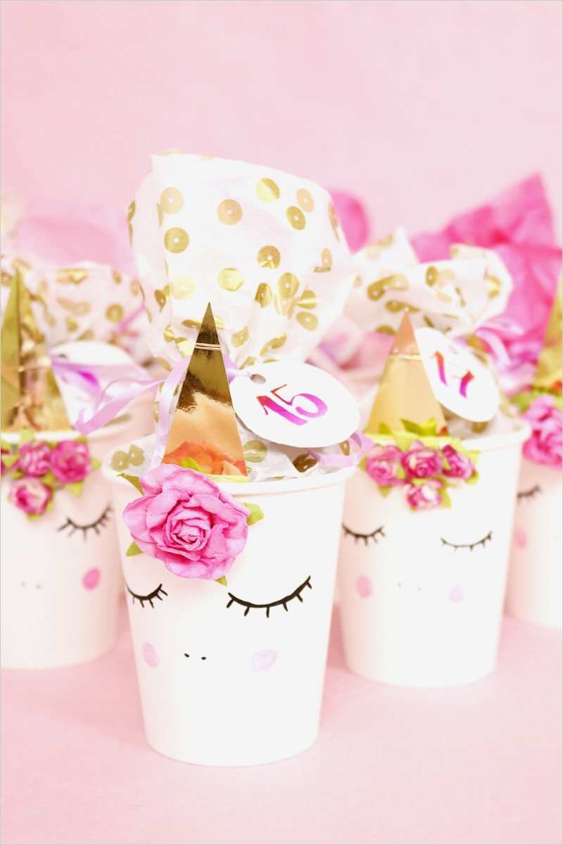 Einhorn Vorlage Zum Basteln Wunderbar Einhorn Diy Adventskalender Basteln – Anleitung Zum