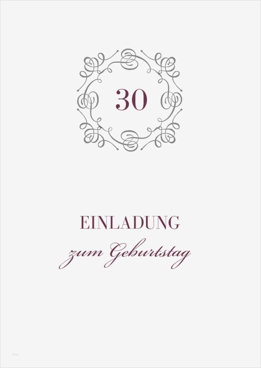 Einladung 30 Geburtstag Vorlage Erstaunlich 30 Geburtstag Einladung