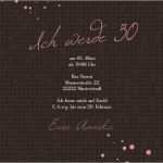 Einladung 30 Geburtstag Vorlage Text Erstaunlich Einladungskarte 30 Geburtstag Brynn 1