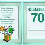 Einladung 80 Geburtstag Vorlage Gut Einladung Zum 70 Geburtstag Vorlage Kostenlos